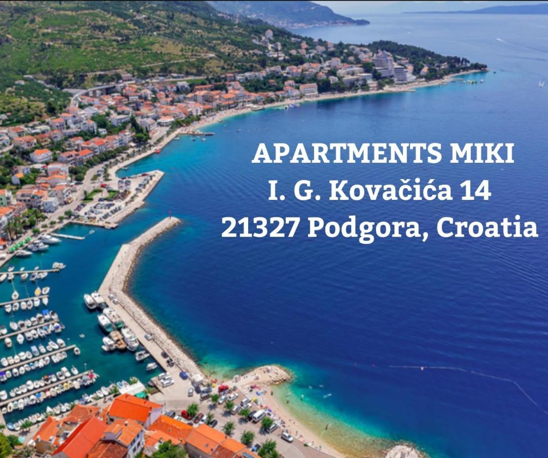 Apartmani Miki Podgora Exteriér fotografie